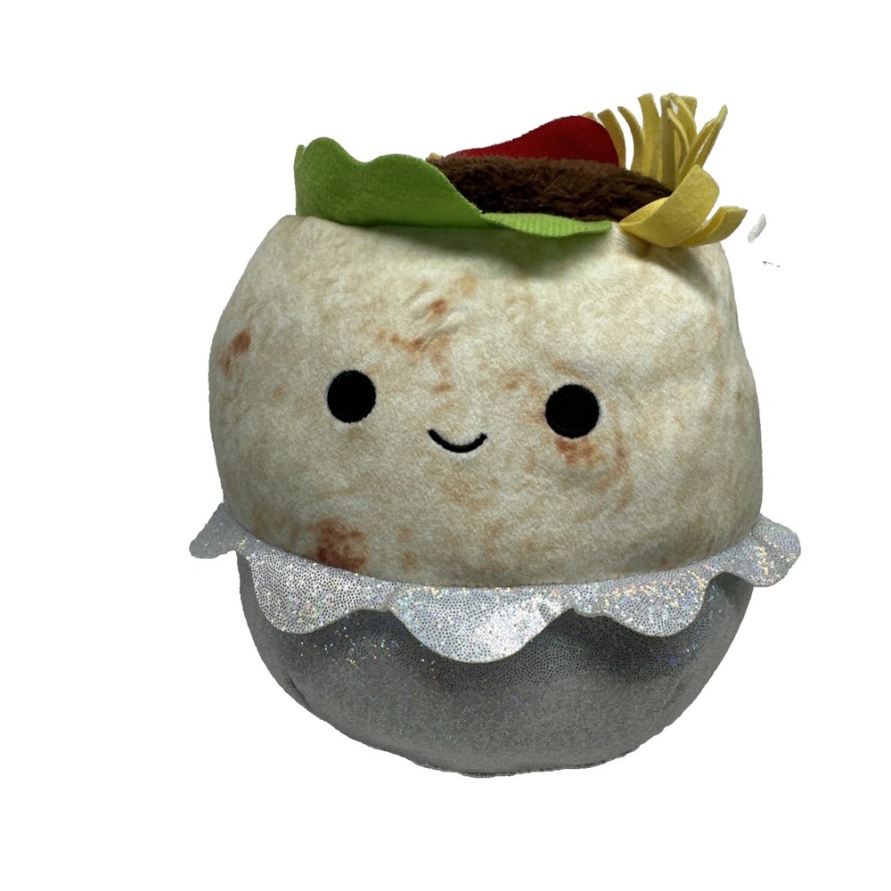 Squishmallows 7" Bernardo Burrito Plush KellyToy Plush Stuffed Animal